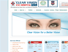 Tablet Screenshot of clearvision.co.in
