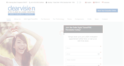 Desktop Screenshot of clearvision.com.sg